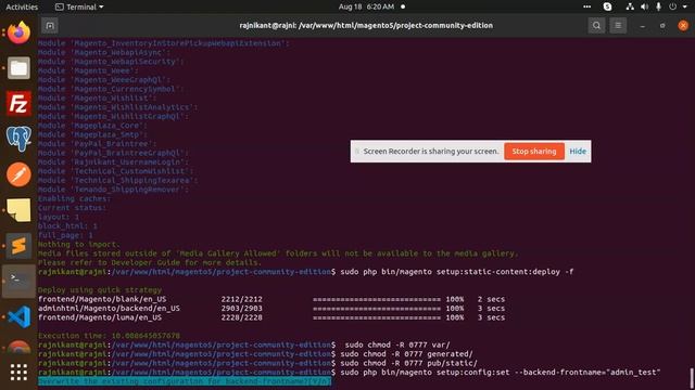 Create custom Admin Path using Magento CLI | Magento 2 Tutorial смотреть онлайн