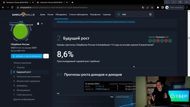 Акции Сбербанка - фундаментальный анализ | Мосбиржа | Когда покупать акции с фондового рынка? смотреть онлайн