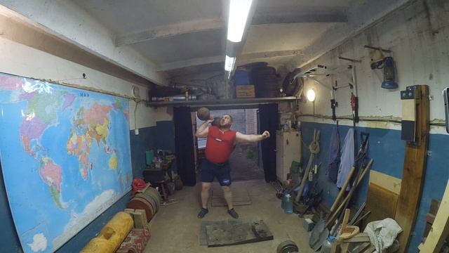 Швунг гантели Инча 78 кг. Евгений Бровин. / Pushpress Inch Dumbbell 78 kg. Evgeny Brovin. смотреть онлайн