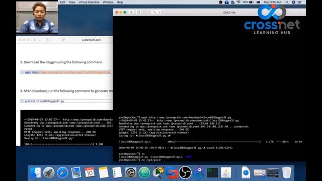 Generate IOU License key for our own by Using Python3 смотреть онлайн