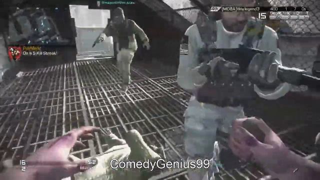 Call of Duty: Ghosts Infected Funny Moments - HE IS BEHIND YOU! смотреть онлайн