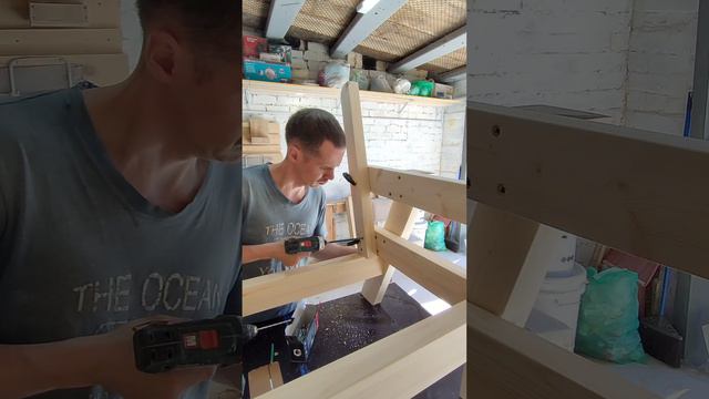 садовое кресло своими руками 👍