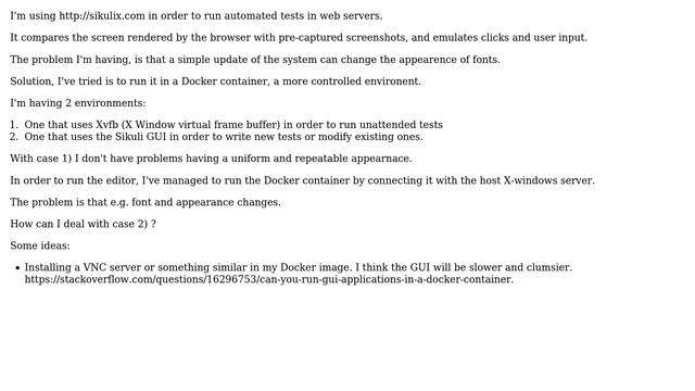 How to control the exact appearance of GUI apps in Docker? смотреть онлайн