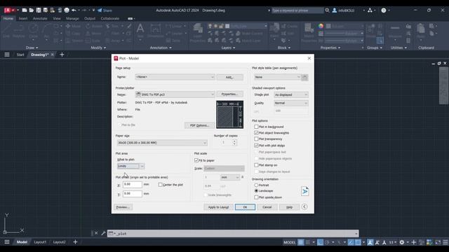 How to Print Drawings in AutoCAD Tutorial | Plot Settings & PDF Export Tips AutoCAD for Beginners смотреть онлайн