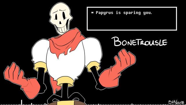 Shy Sings◆Bonetrousle-Genocide-{Original Lyrics}【Undertale】redone