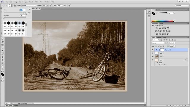 #1 Создание старинной фотографии в Фотошопе [Ps] смотреть онлайн