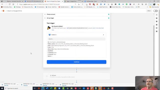 How to copy Zoom recordings to Google Drive using Zapier смотреть онлайн