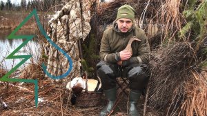 Открытие весенней охоты на селезня с подсадной уткой Тонькой. Весенняя охота в Подмосковье.