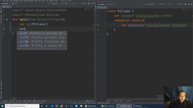 Objetos complementarios Miembro estático en Kotlin (Curso de Kotlin desde cero [62])??? смотреть онлайн
