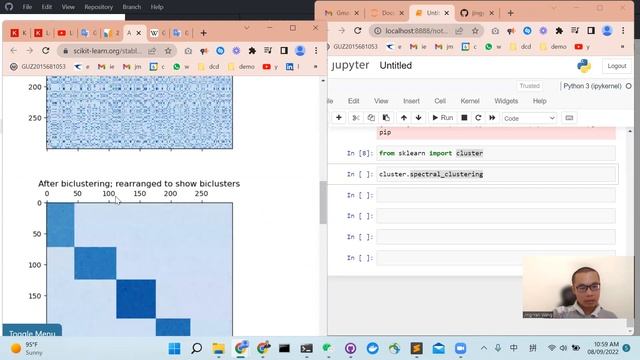Biclustering - Spectral Co-Clustering смотреть онлайн