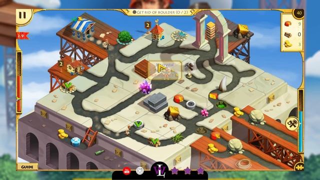 12 Labours of Hercules 13 - Wonder-ful Builder - Level 2.9 - Expert mode смотреть онлайн