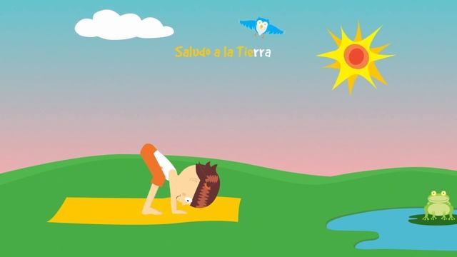 ? SALUDO AL SOL CANTADO | MiniPadmini (Yoga Infantil) смотреть онлайн