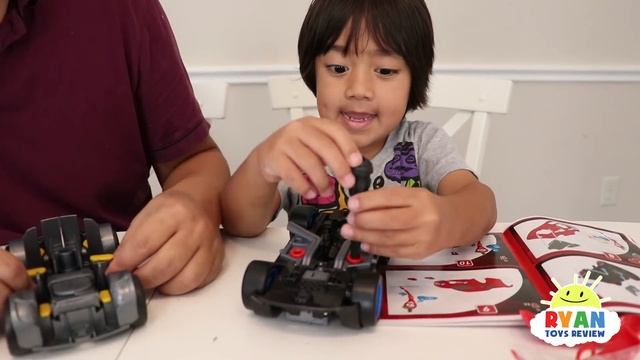 Disney Cars 3 Lightning McQueen and Cruz Ramirez Mix and Match toy car смотреть онлайн