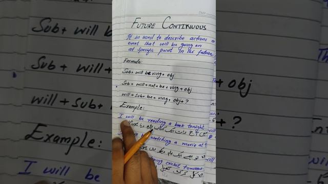 Lesson #12 | English Language | Future Continuous Tense | Fatima Academy. смотреть онлайн