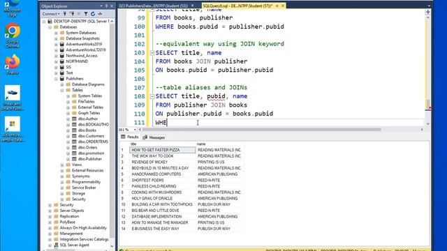 026 Learning SELECT Part 3 (ORDER BY, JOINs) смотреть онлайн