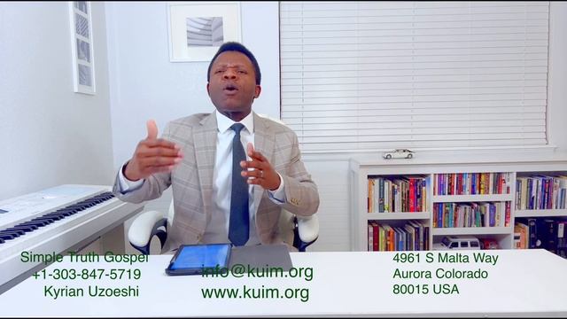 1 John Ch. 1 The Joy of the Lord by Kyrian Uzoeshi смотреть онлайн