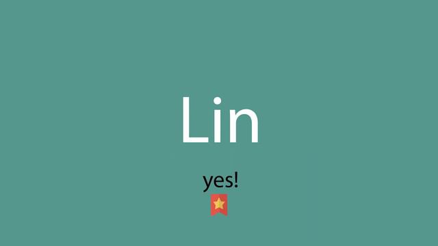 How to say Lin смотреть онлайн