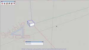 SketchUp Вращение