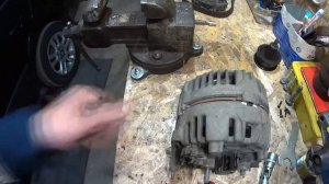 Генератор Bosch ,замена подшипников Часть 1