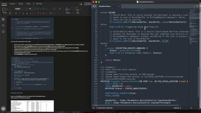 Kernel Exploitation on HEVD #1: Stack Overflow + Environment Setup смотреть онлайн