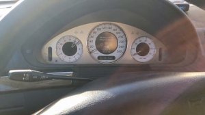 Как настроить время на Mercedes Benz W211