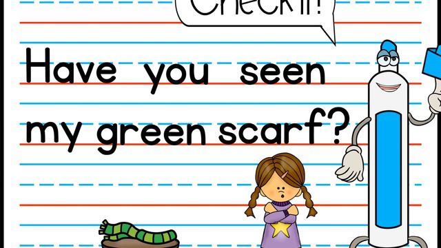 Scrambled Sentences - Fall