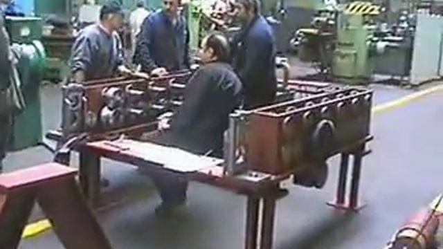 Сборка (монтаж) профилирующей машины смотреть онлайн