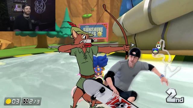 Mario Kart but I'm just trying to finish a race смотреть онлайн