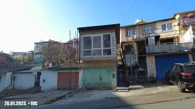 Туапсе. Прогулка по ул.Шаумяна. смотреть онлайн