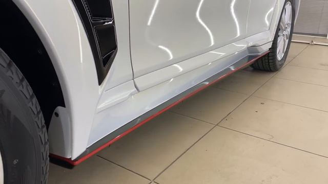 Перекраска кузова Infiniti QX70 и установка полного комплекта Infiniti DRACO + Кастомизация оптики смотреть онлайн