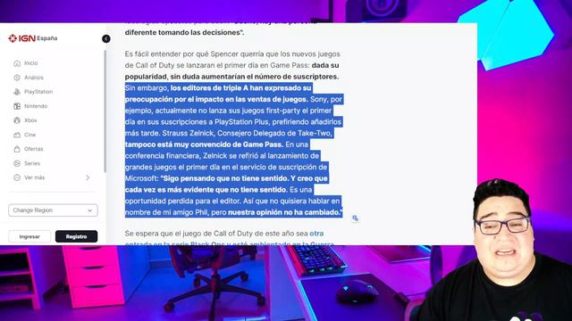 IGN ATACA GAMEPASS CON MENTIRAS!!! CÚANTO PAGARÁN LOS SONYERS POR HI-FI RUSH?! COD A GAMEPASS DÍA 1 смотреть онлайн