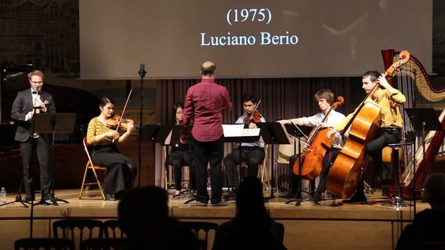 Chemins IVb - Luciano Berio (arr. pour saxophone soprano et quintette à cordes) смотреть онлайн