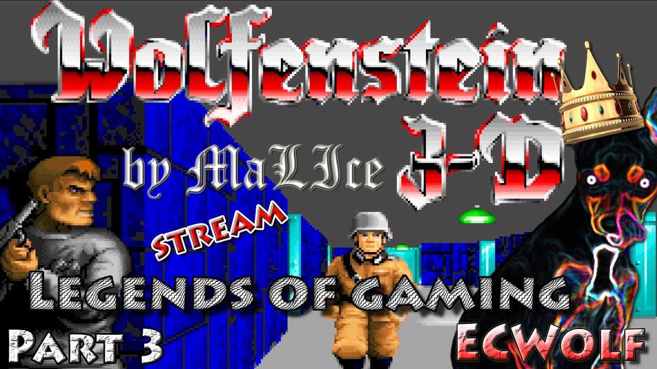 Wolfenstein 3D (ECWolf) - STREAM Part 3 смотреть онлайн