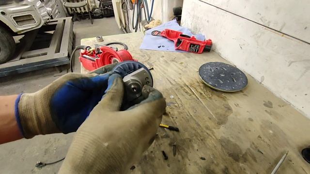 Замена подшипника на шлифмащинках: Schtaer, Yokiji, Metaho, ...