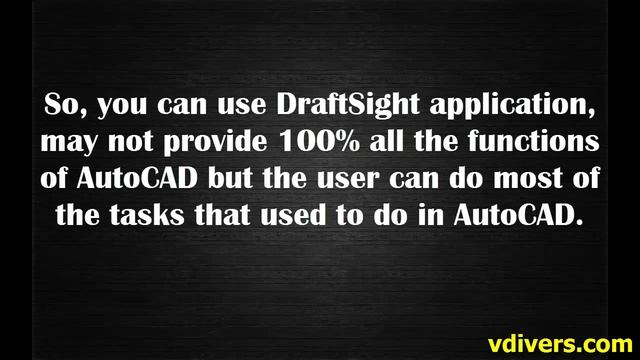 Dowload DraftSight alternative AutoCAD software смотреть онлайн