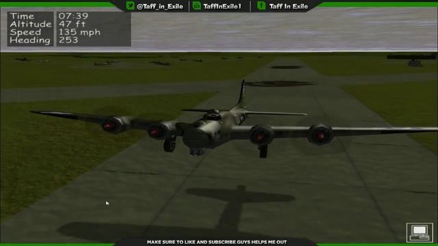 Taff Streams - B-17 - The Mighty 8th - Squadron Commander # 38 Part 1