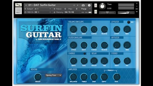 Dream Audio Tools releases Surfin Guitar for Kontakt смотреть онлайн
