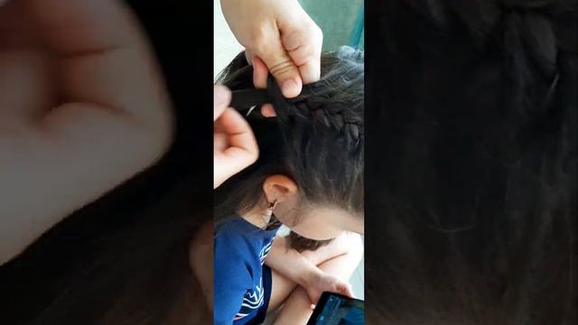 Өте оңай ШАШ өру. Детская прическа. Садик. Школа