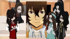 🍀||tgcf reaction to Xie Lian/Dazai's past life 2/2||✨||БН реакция на прошлую жизнь Се Ляня/Дазай||🌼