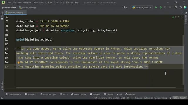 "Python Datetime Conversion: String to Datetime in 1 Line!" смотреть онлайн