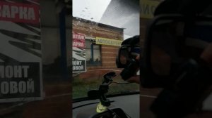 Работа датчика дождя Меган 2