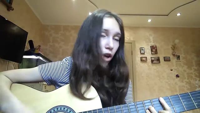🌿~Ведьм у нас сжигают~ кавер на гитаре~🌿 смотреть онлайн