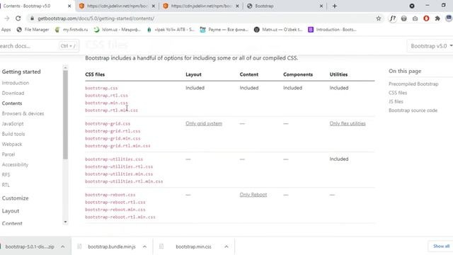 Bootstrap 3-dars. Bootstrap fayllarini ko'chirish yo'llari смотреть онлайн