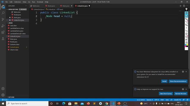 Introduction to Linked Lists in JAVA смотреть онлайн