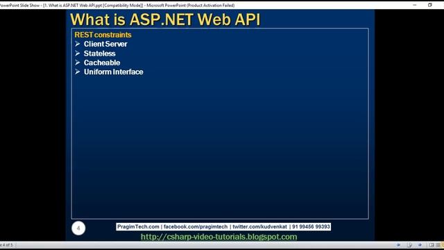 What is ASP NET Web API смотреть онлайн