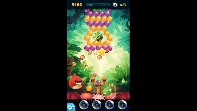 Angry Birds POP Bubble Shooter (Stella POP) - Level 3 Full HD new version IOS, ANDROID смотреть онлайн