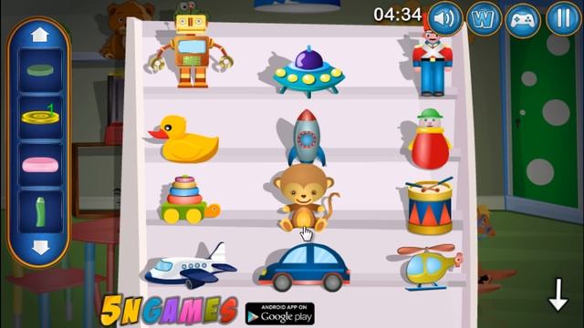 Can You Escape Toy House Walkthrough - 5ngames смотреть онлайн