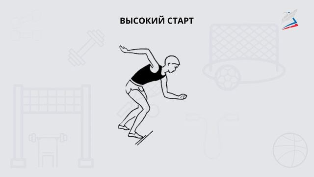 Бег на коротко дистанции. Высокий старт смотреть онлайн
