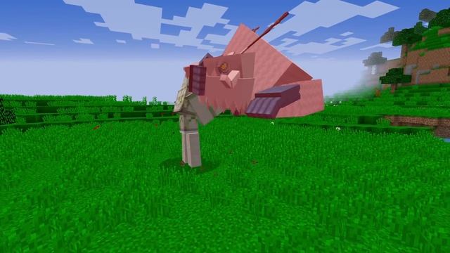 Mutant Iron Golem Vs. Mowzie’s Mobs Mod in Minecraft смотреть онлайн