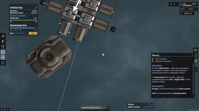 Первый запуск Celestial Command - Космоконструктор смотреть онлайн